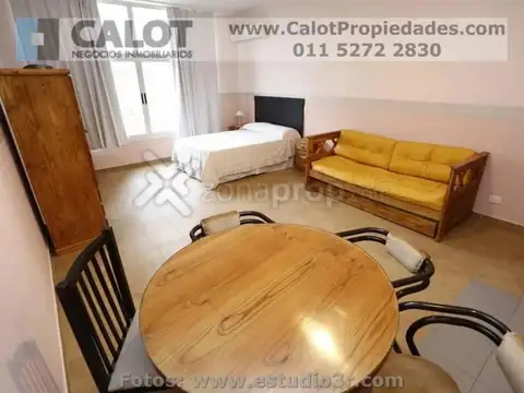 Departamento Monoambiente con 1 baño