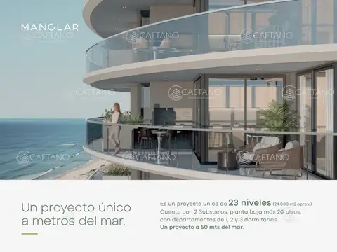 Venta apartamento 1 dormitorio playa brava Punta del Este 