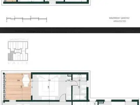 Departamento 3 ambientes con 2 baños