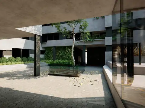 Departamento 2 ambientes con 2 baños