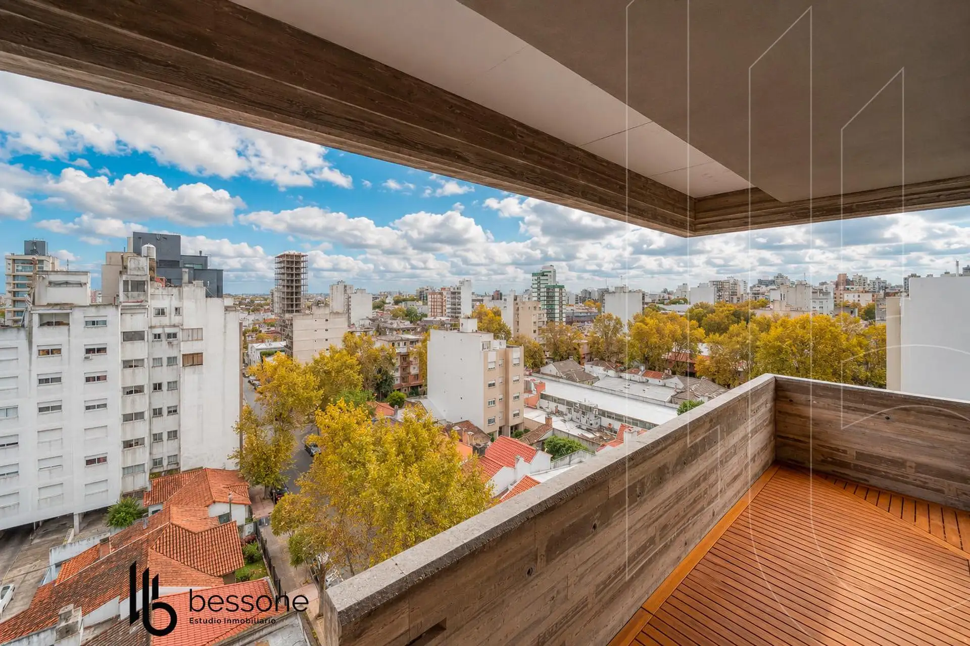 Depto 2 amb, 65m² con terraza — Plaza Mitre