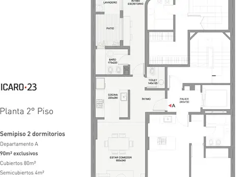 Departamento en Venta en Centro, USD 270.000