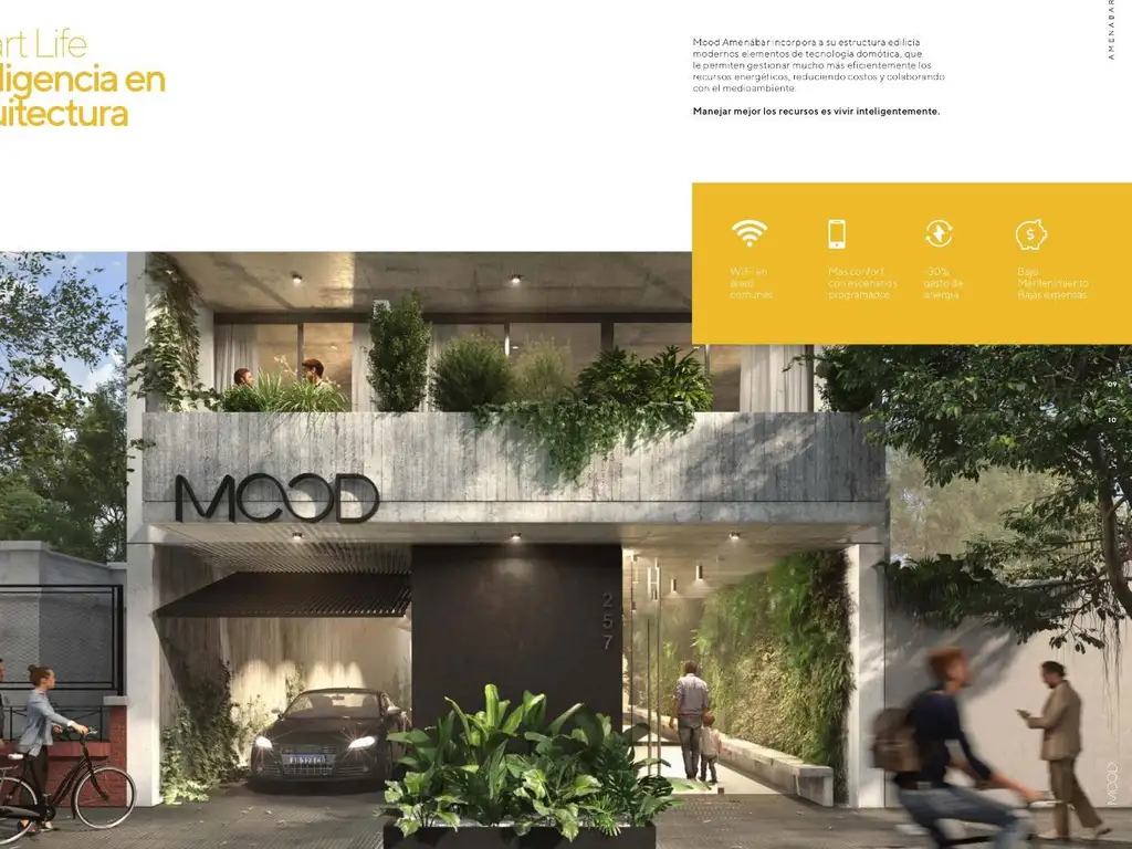 MOOD Amenabar de  1 y 2 Dormitorios