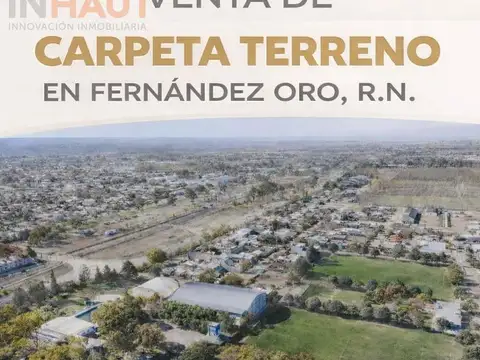 Loteo Pueblo Blanco Fernandez Oro