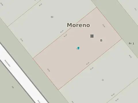 Terreno en Venta 40  mts Frente