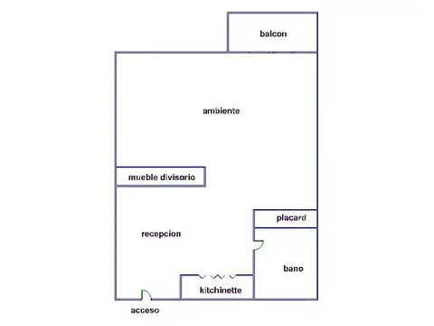 Ayacucho y Córdoba | Amplio Monoambiente Al Frente con Balcón, Excelente Luz Natural y Placard