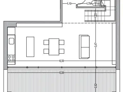 Departamento en Venta con 1 cocheras