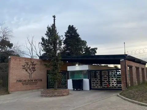 Lote de 612 m² en Fincas Don Víctor, Villa Elisa