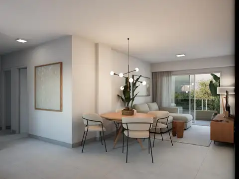 Departamento 2 ambientes con 1 baño