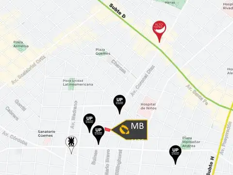 Departamento en Venta en Palermo, USD 134.343