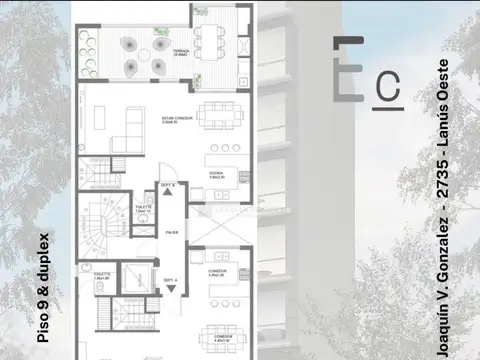 Departamento en Venta de Monoambiente
