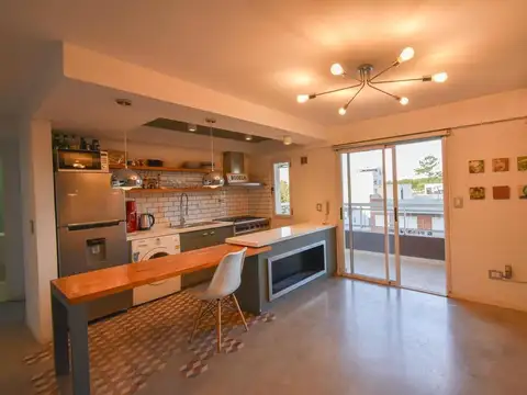 Departamento 2 ambientes al frente con detalles de categoría