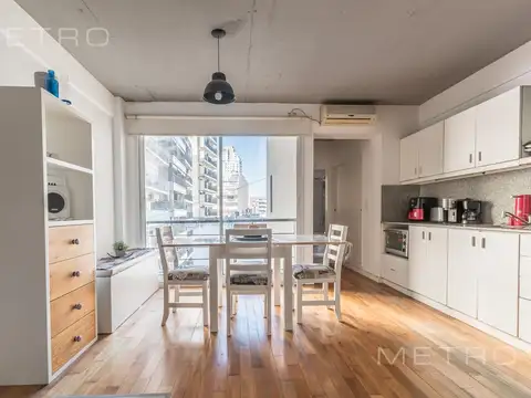 Departamento en venta 2 ambientes con balcón aterrazado en Barracas