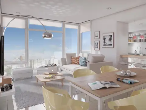 Departamento Monoambiente con 1 baño