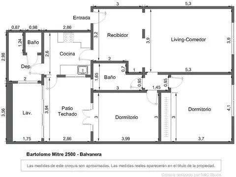 Bartolomé Mitre 2500