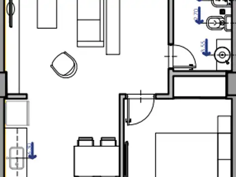 Departamento en Venta de 2 ambientes