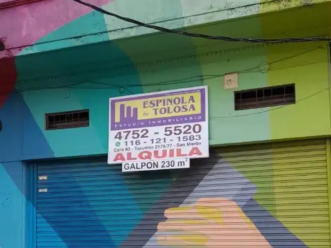Galpón en Alquiler en Villa Lynch, Partido de General San Martín