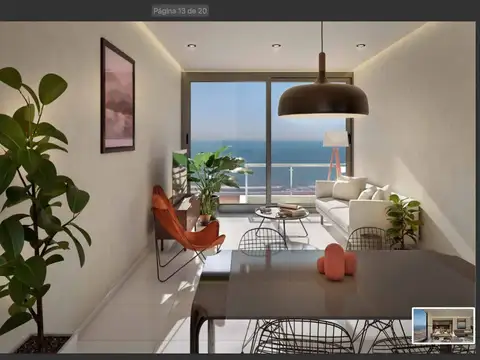 Departamento en Venta en Punta Mogotes, USD 172.500