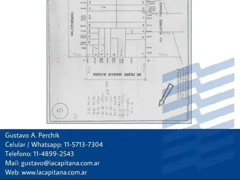 Terreno en Venta en Villa Urquiza, USD 729.000