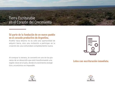 Pueblo Vaca Muerta