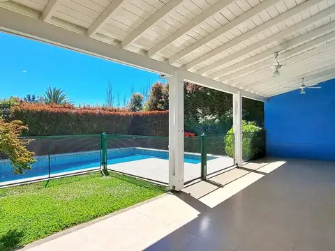 Casa 4 amb. con pileta Barrio Portezuelo Nordelta