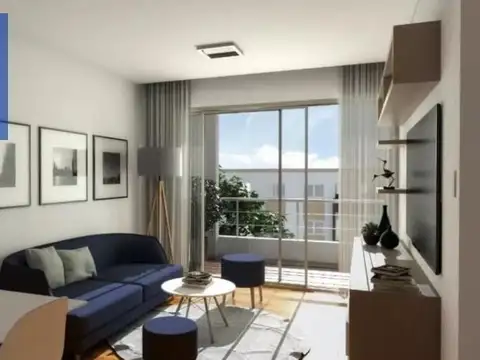 Departamento 3 ambientes con 1 baño