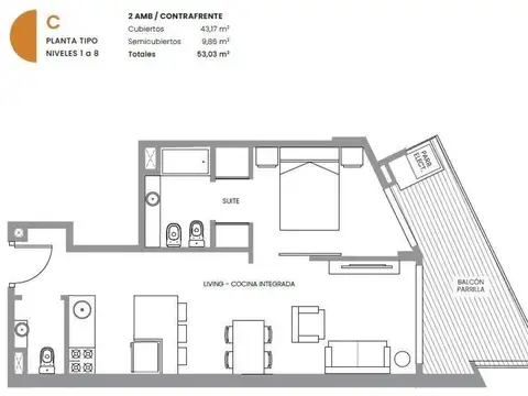 Departamento en Venta A Estrenar