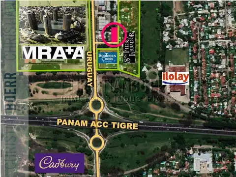 580M CUB EN PANAM ACC TIGRE Y URUGUAY - DEPOSITO CON OFICINA