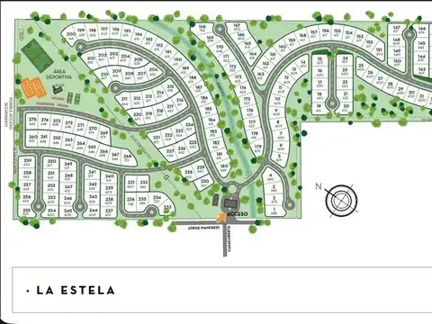 Venta lote interno en el barrio La Estela, Pilar