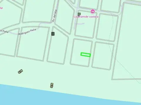 Mar de Ajo e/ Avenida Costanera y Stella Maris