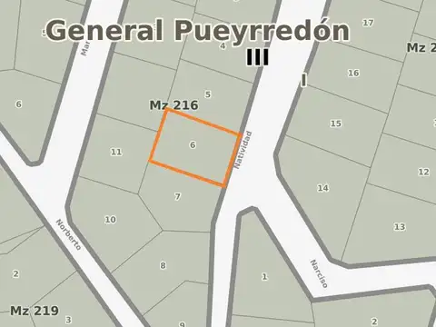 Terreno en Sierra De Los Padres