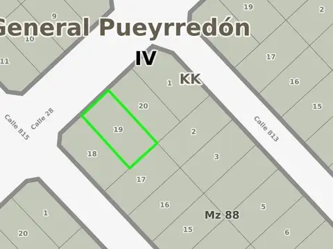 VENTA. LOTE DE 450M2  CALLE 28 Y 815. CHAPADMALAL