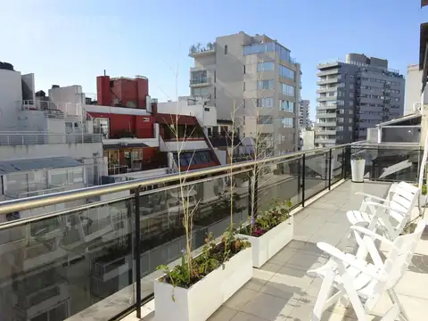 Monoambiente con terraza para 2 personas  en alquiler temporario en Belgrano