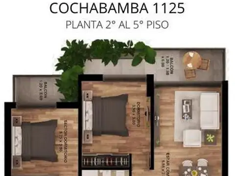 Departamento en Venta al Sur