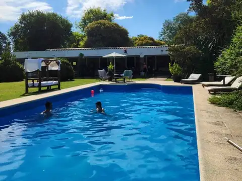 ALQUILER TEMPORAL-Quinta en El Remanso | 4500m² Parque + Pileta 6x12m | Juegos y
