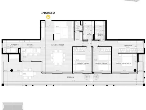 Departamento en Venta en Fisherton, Rosario