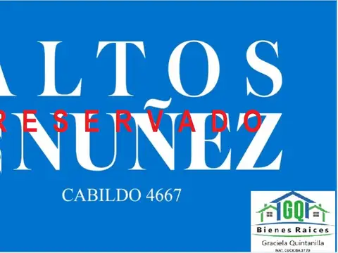 Departamento en Venta en Nuñez, USD 160.000