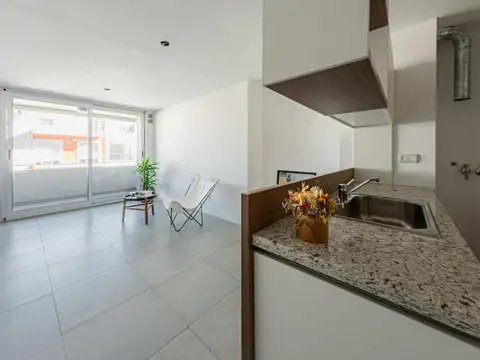 Departamento un dormitorio en venta Rep.De La Sexta Rosario