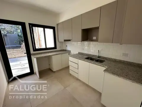 Departamento 3 ambientes con patio - A estrenar