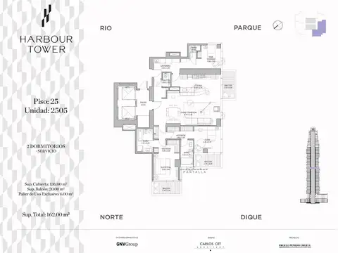 Departamento en Venta de 3 dormitorios