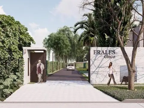 Venta Lotes, Barrio con Porton Erales Chico