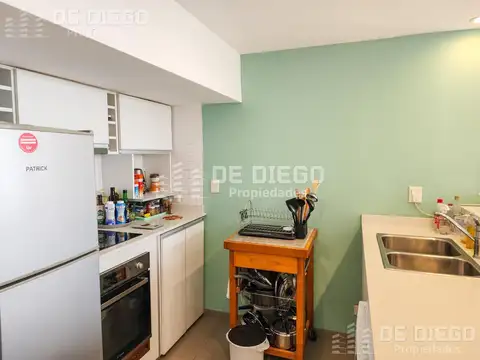 Departamento 3 ambientes con 2 baños