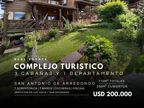 Hotel en Venta en San Antonio de Arredondo, Punilla