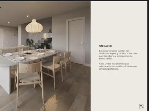 Departamento 2 ambientes con 1 baño