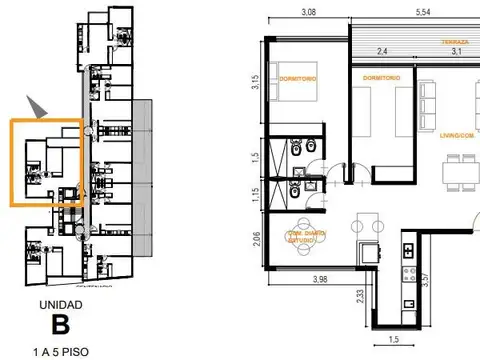Departamento en Venta en San Isidro, USD 256.000