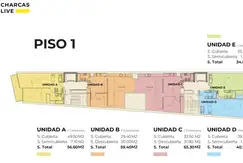 Charcas Live - Charcas 3100 de 29 Unidades en Barrio Norte