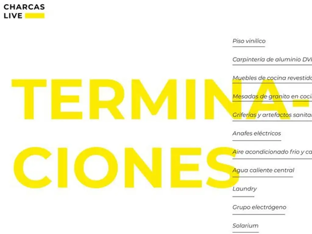 Charcas Live - Charcas 3100 - Entrega Marzo 2021
