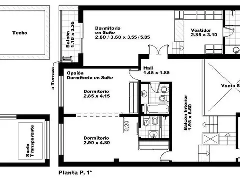 Casa en Alquiler con 1 cochera