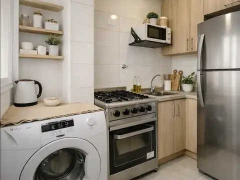 Departamento 2 ambientes con 1 baño