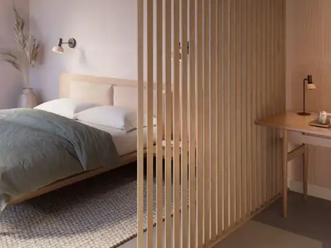 Departamento 2 ambientes con 1 baño